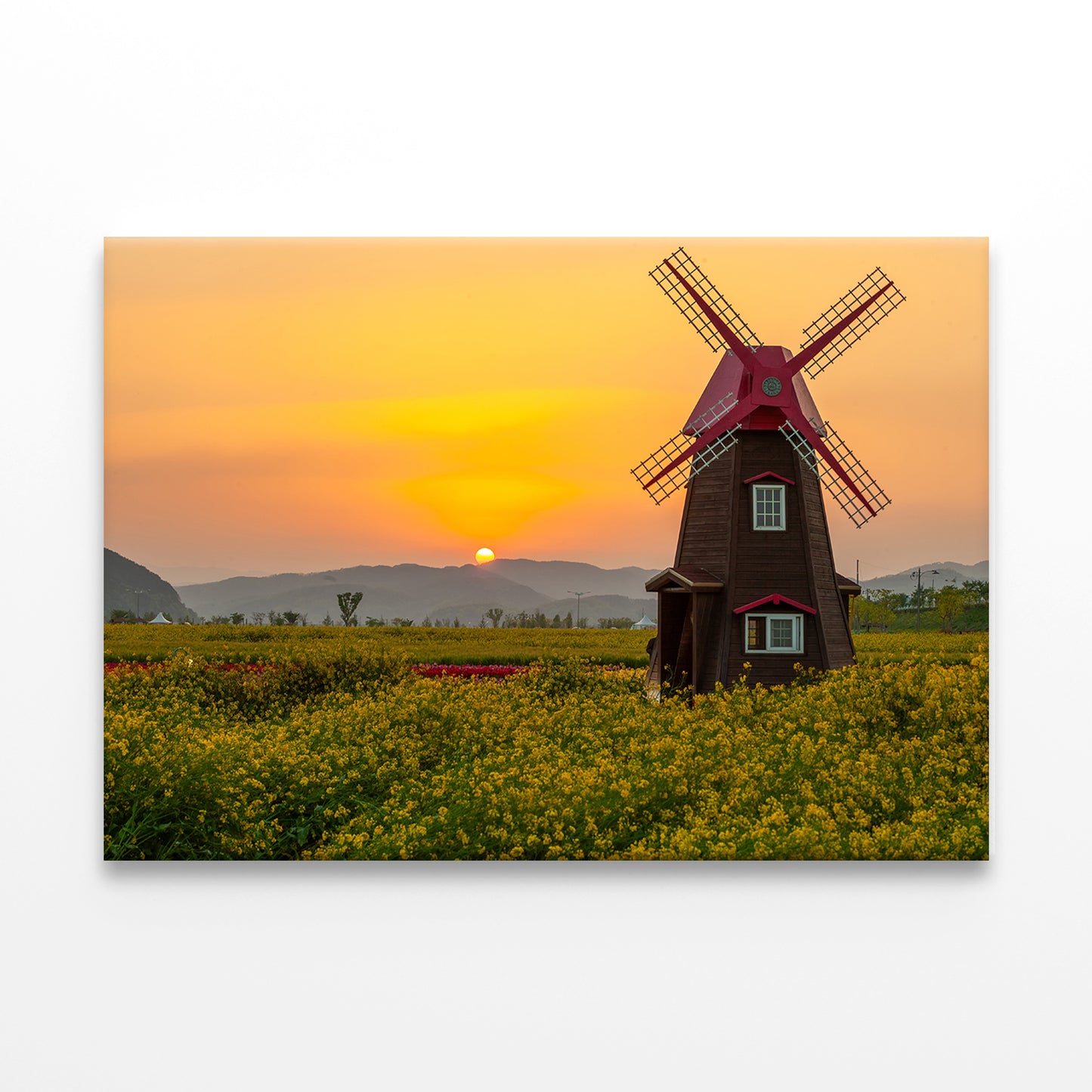 Spring Scenery of Nakdonggang River Wall Art Decor 100% Australian Made - Bella Home Decor