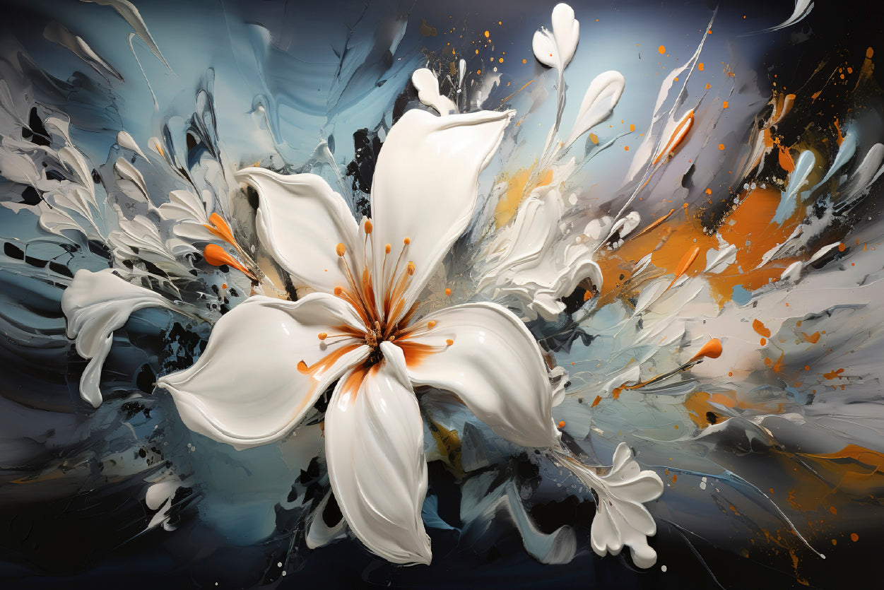 Beautiful Flowers Painting Home Decor Premium Quality Poster Print Choose Your Sizes - Bella Home Decor