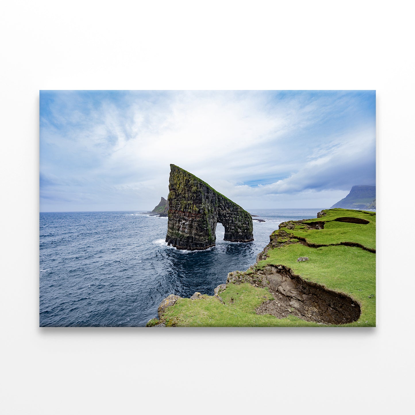 Drangarnir Gate Tindholmur Faroes Wall Art Decor 100% Australian Made