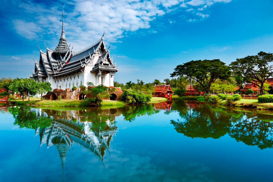 Sanphet Prasat Palace, Ancient City, Bangkok, Thailand Home Decor Premium Quality Poster Print Choose Your Sizes - Bella Home Decor