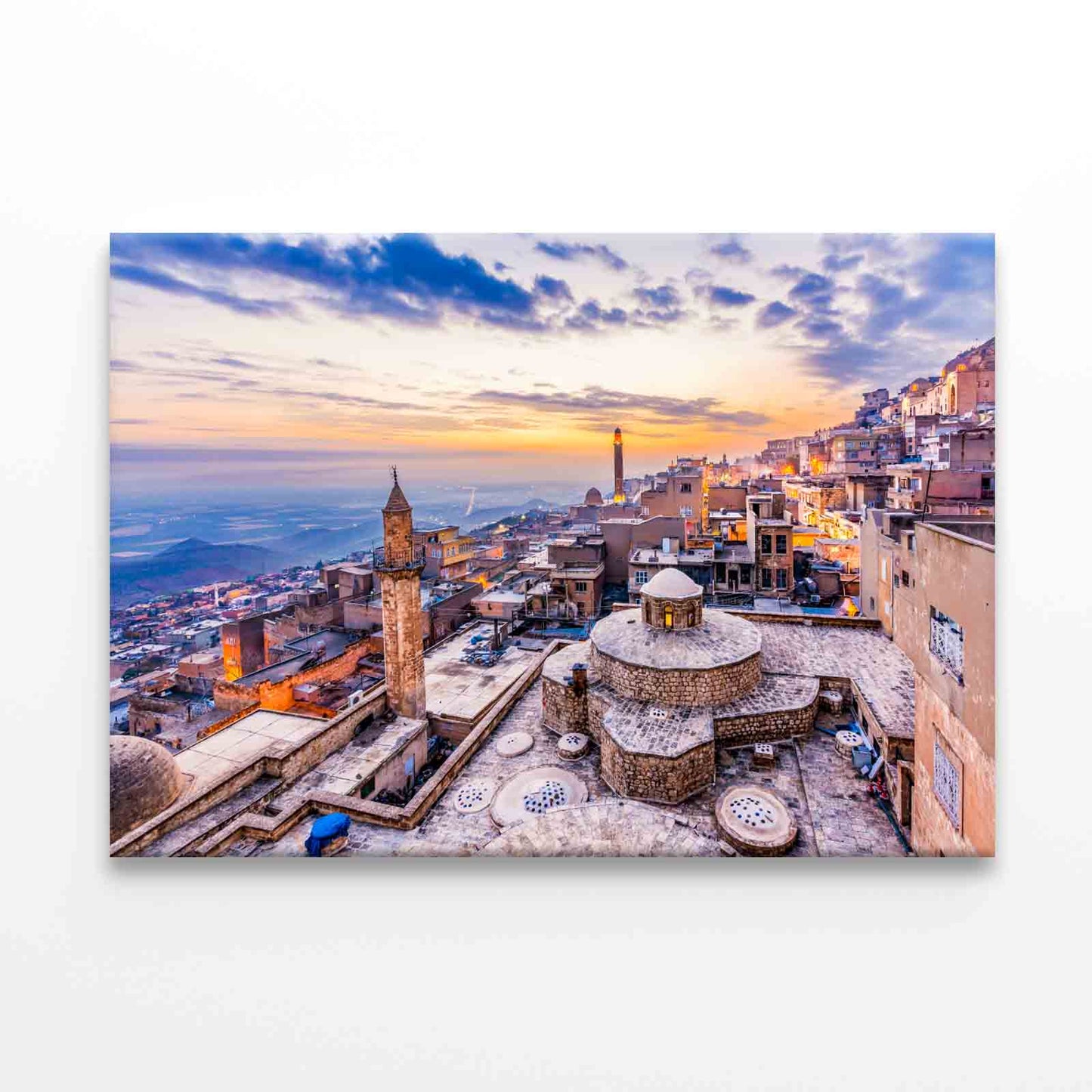 Stunning Mardin, Turkey Sky View Wall Art Decor 100% Australian Made - Bella Home Decor