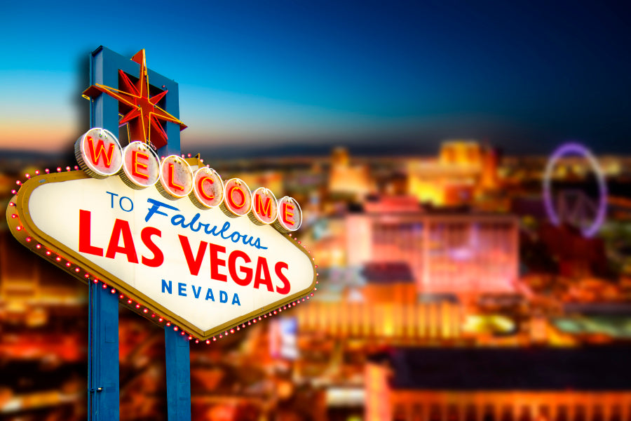 Nevada Sign with The Heart Of Las Vegas Scene Wall Art Decor 100% Australian Made - Bella Home Decor
