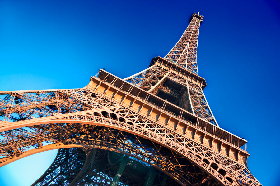 Eiffel Tower & Blue Sky Home Decor Premium Quality Poster Print Choose Your Sizes - Bella Home Decor