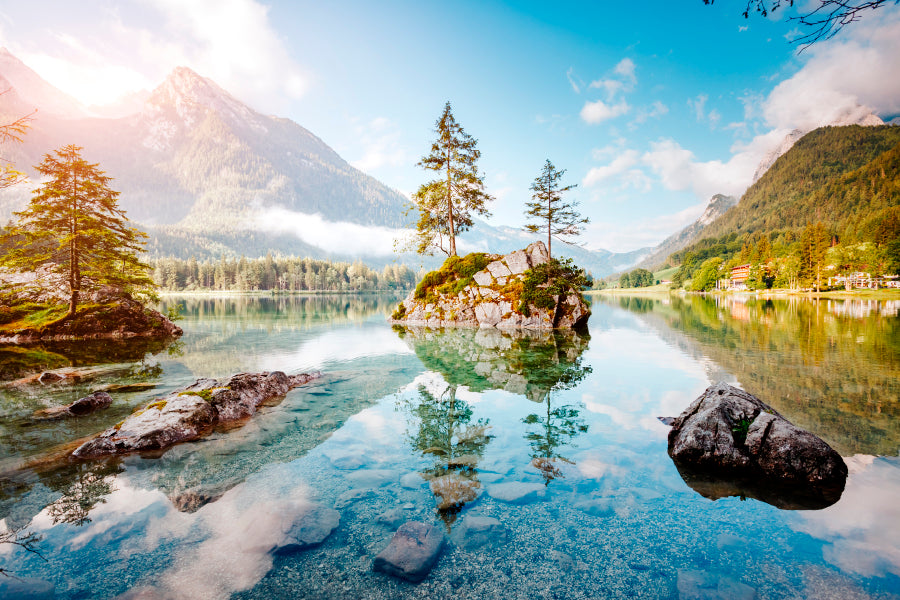 Famous Lake Hinter see Home Decor Premium Quality Poster Print Choose Your Sizes - Bella Home Decor