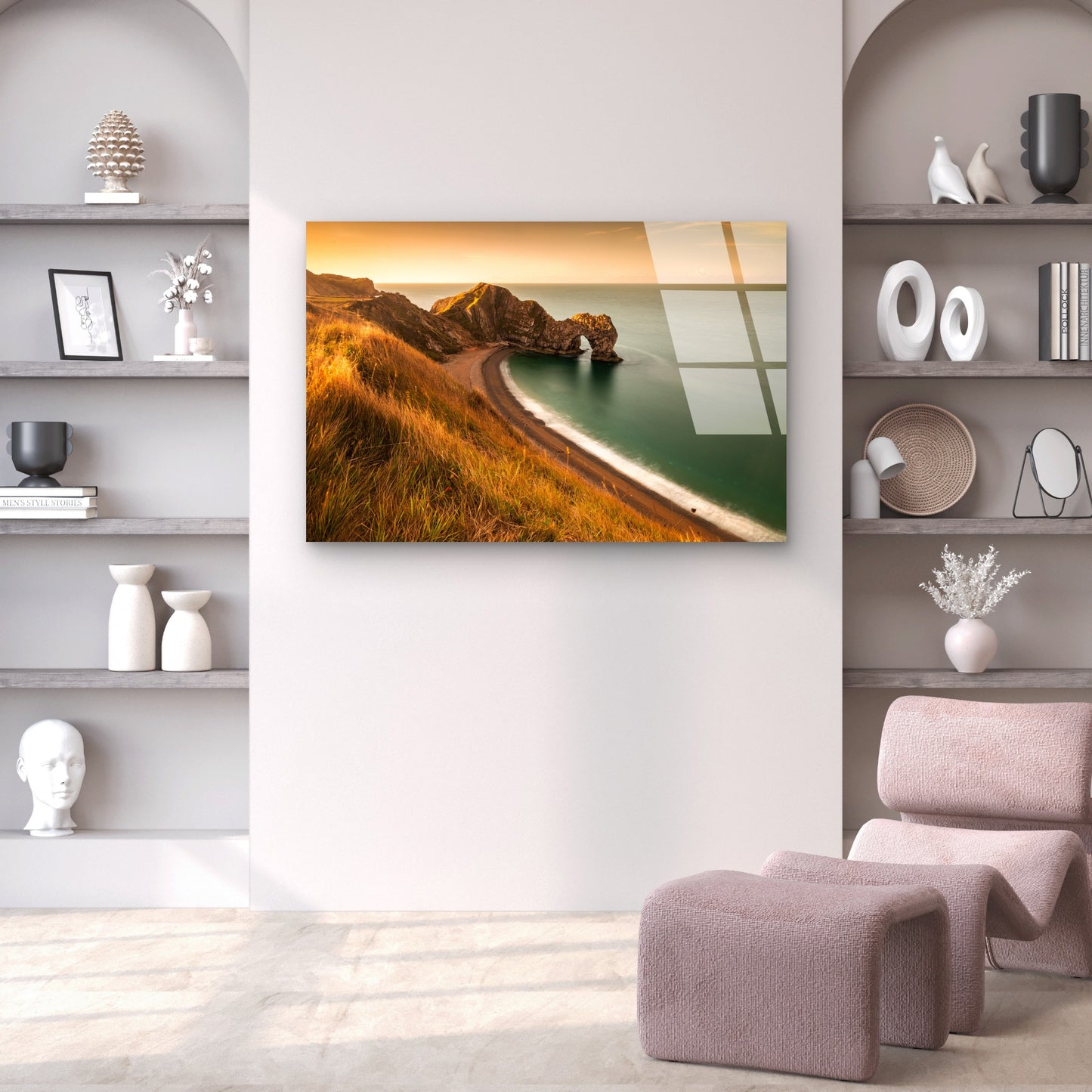 Dorset Durdle Door Beach Acrylic Glass Printing Wall Art Australian Made Quality