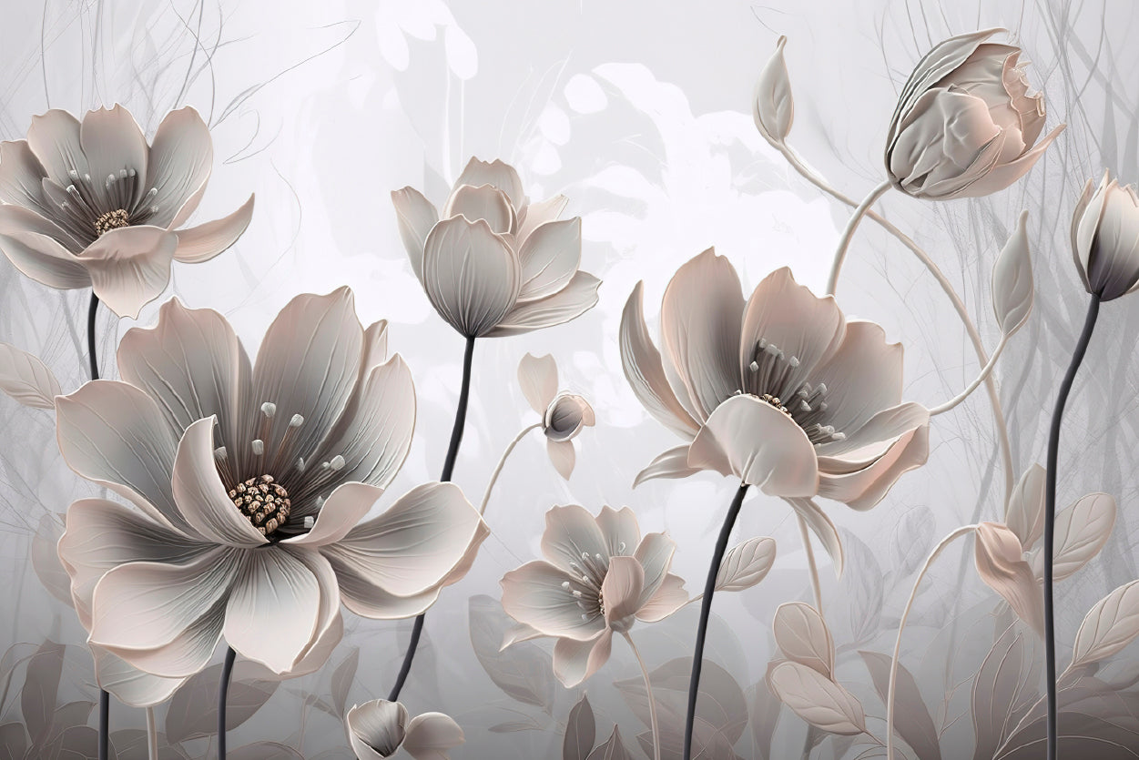 Petals of a Flowers Pattern Home Decor Premium Quality Poster Print Choose Your Sizes - Bella Home Decor
