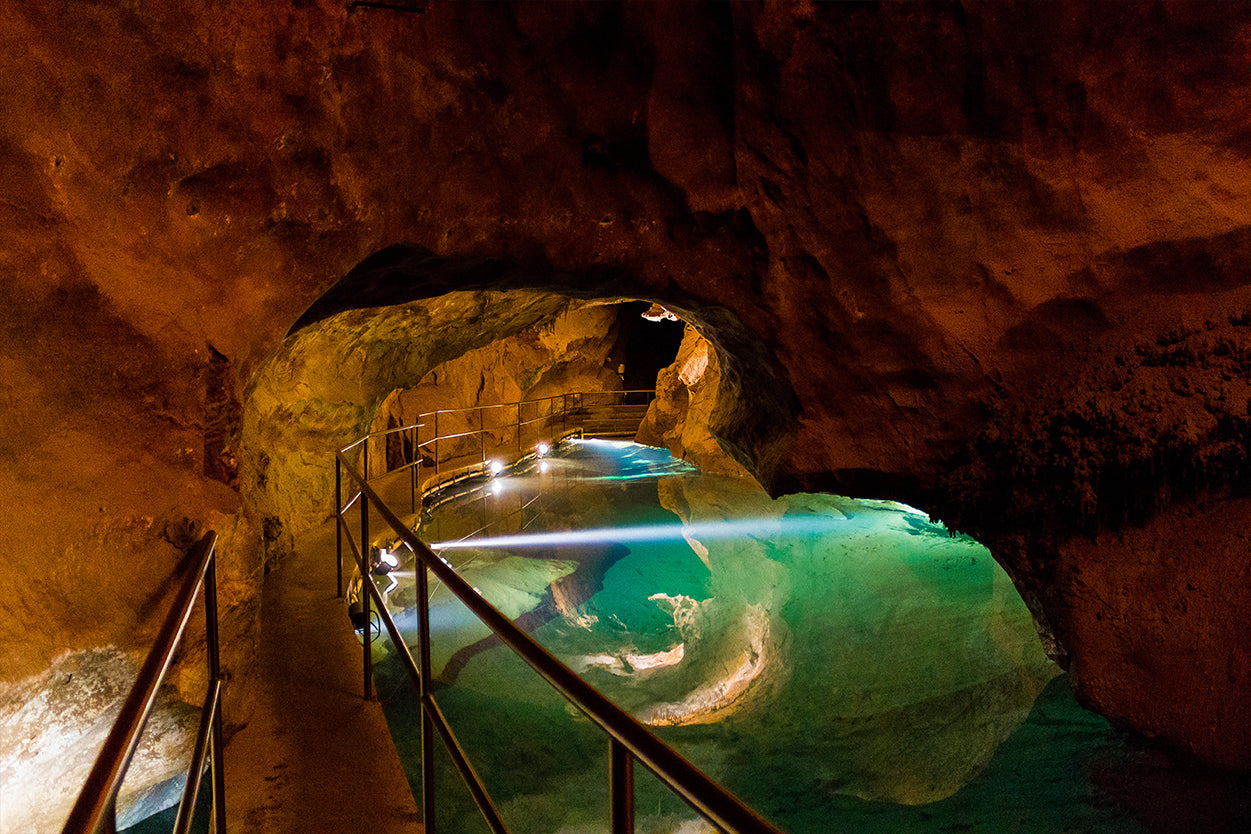 Jenolan Caves River Cave Water Pool New South Wales Wall Art Decor 100% Australian Made