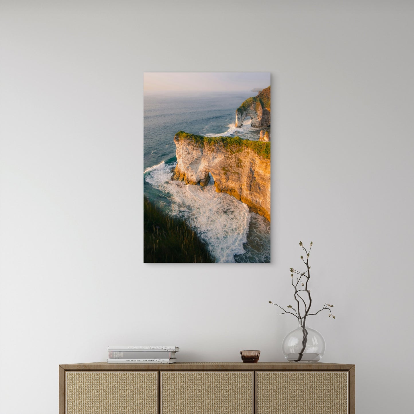The Wishing Arch In Northern Ireland 60x90cm Metal Print Ready to Hang