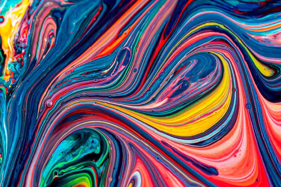Beautiful Acrylic Color Abstract Background Wall Art Decor 100% Australian Made - Bella Home Decor