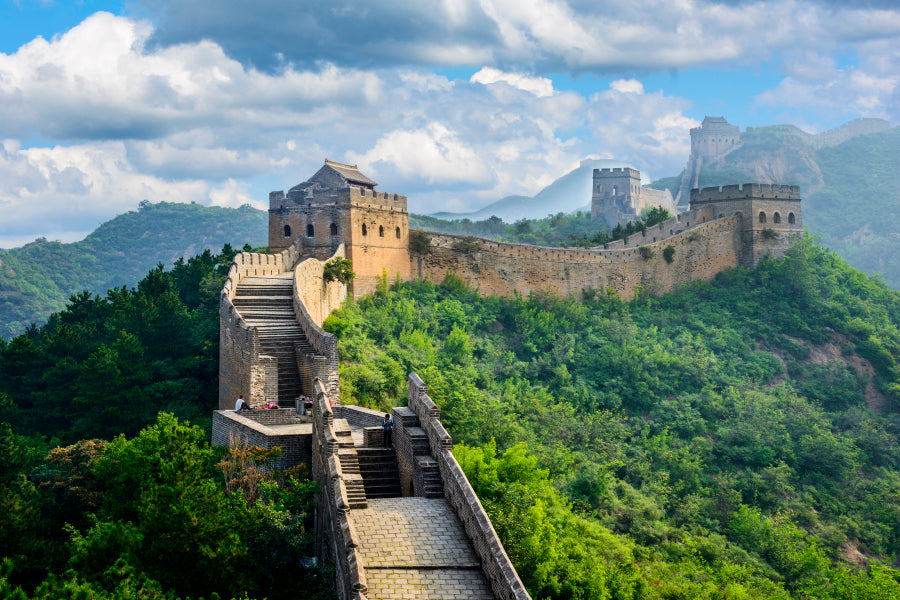 China & Mountain View Home Decor Premium Quality Poster Print Choose Your Sizes - Bella Home Decor