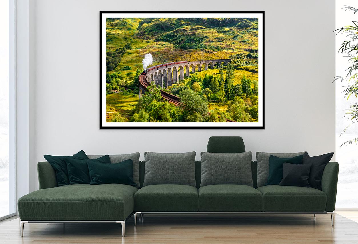 Glenfinnan Railway Viaduct in Scotland Home Decor Premium Quality Poster Print Choose Your Sizes - Bella Home Decor