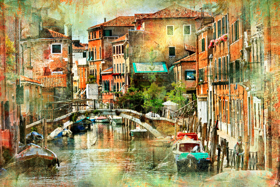 Venice, Artwork in Painting Style Wall Art Decor 100% Australian Made - Bella Home Decor