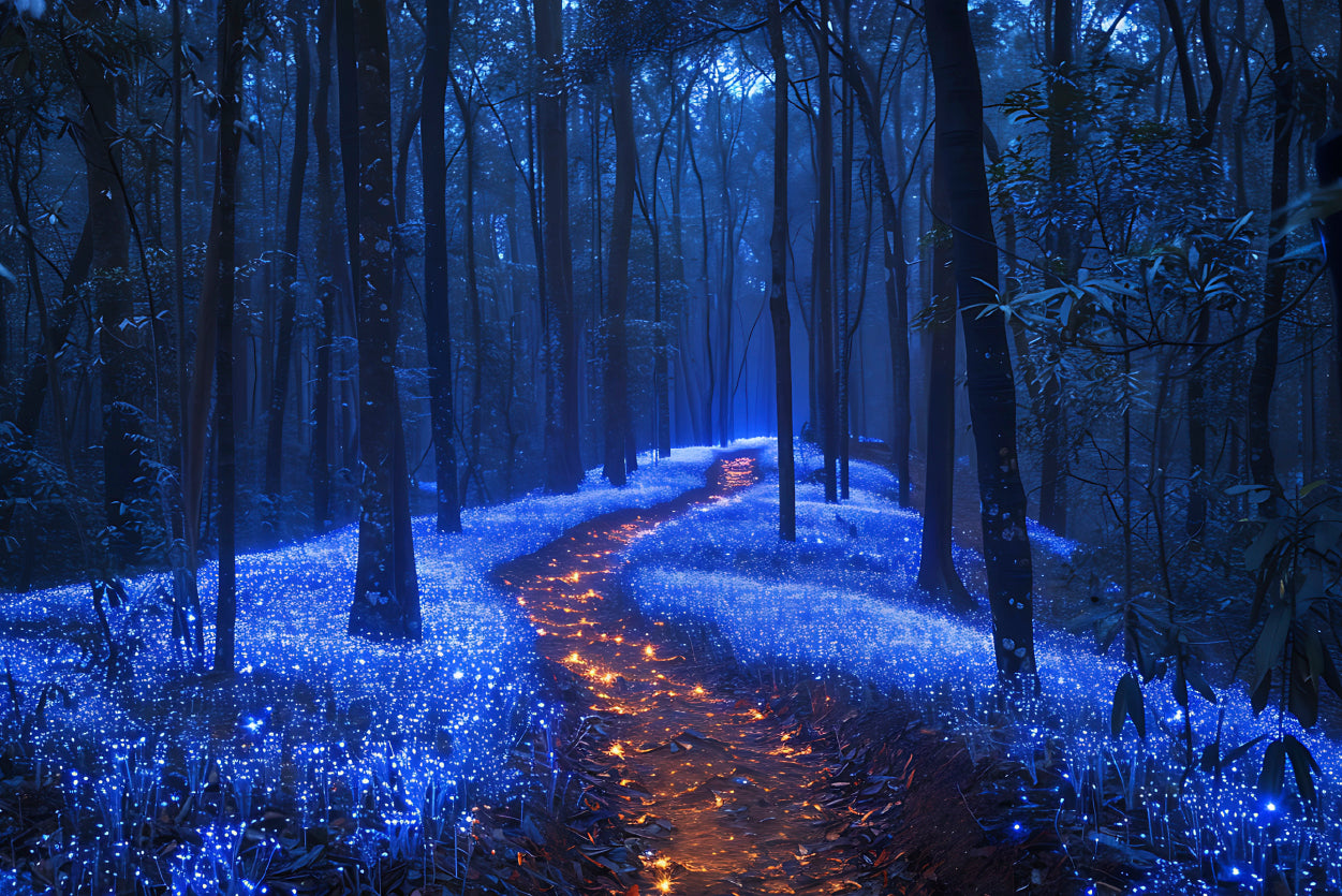 Footpath in the Forest View Print 100% Australian Made - Bella Home Decor