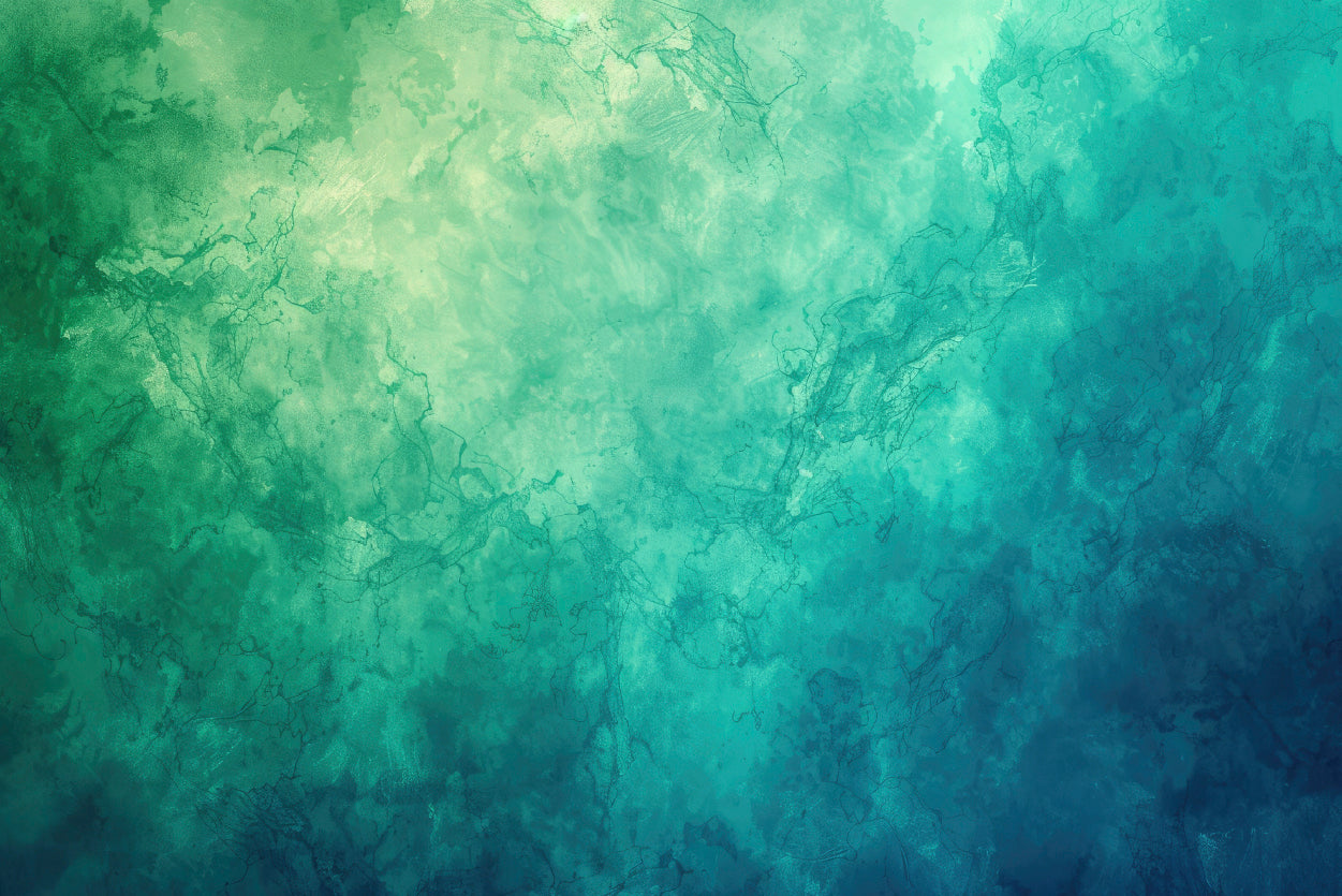 Green and Blue Abstract Home Decor Premium Quality Poster Print Choose Your Sizes - Bella Home Decor