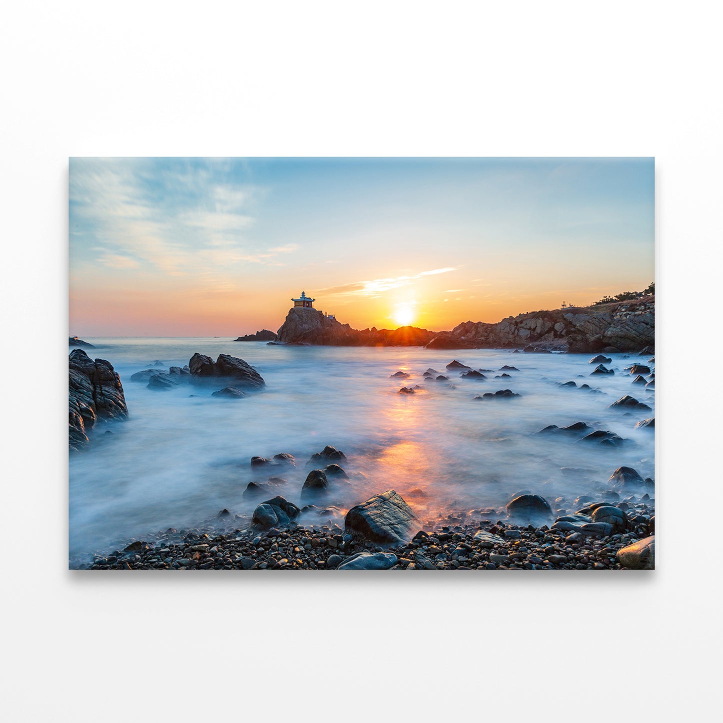 Morning Scenery of Busan Orangdae Wall Art Decor 100% Australian Made - Bella Home Decor