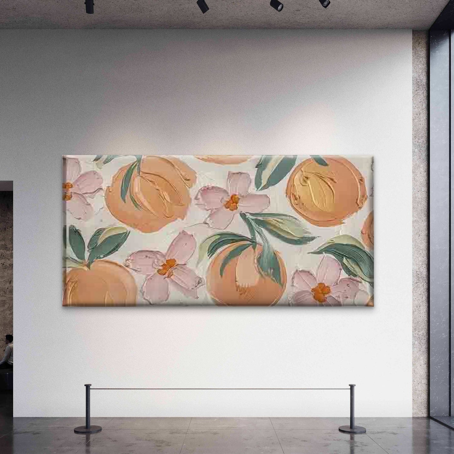 Abstract Fruit Designs Wall Art Canvas Office Home Room Framed 120x60cm - Bella Home Decor