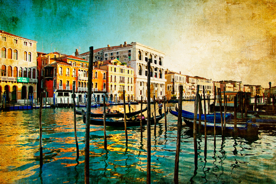 Amazing Venice - Artwork in Painting Style Home Decor Premium Quality Poster Print Choose Your Sizes - Bella Home Decor