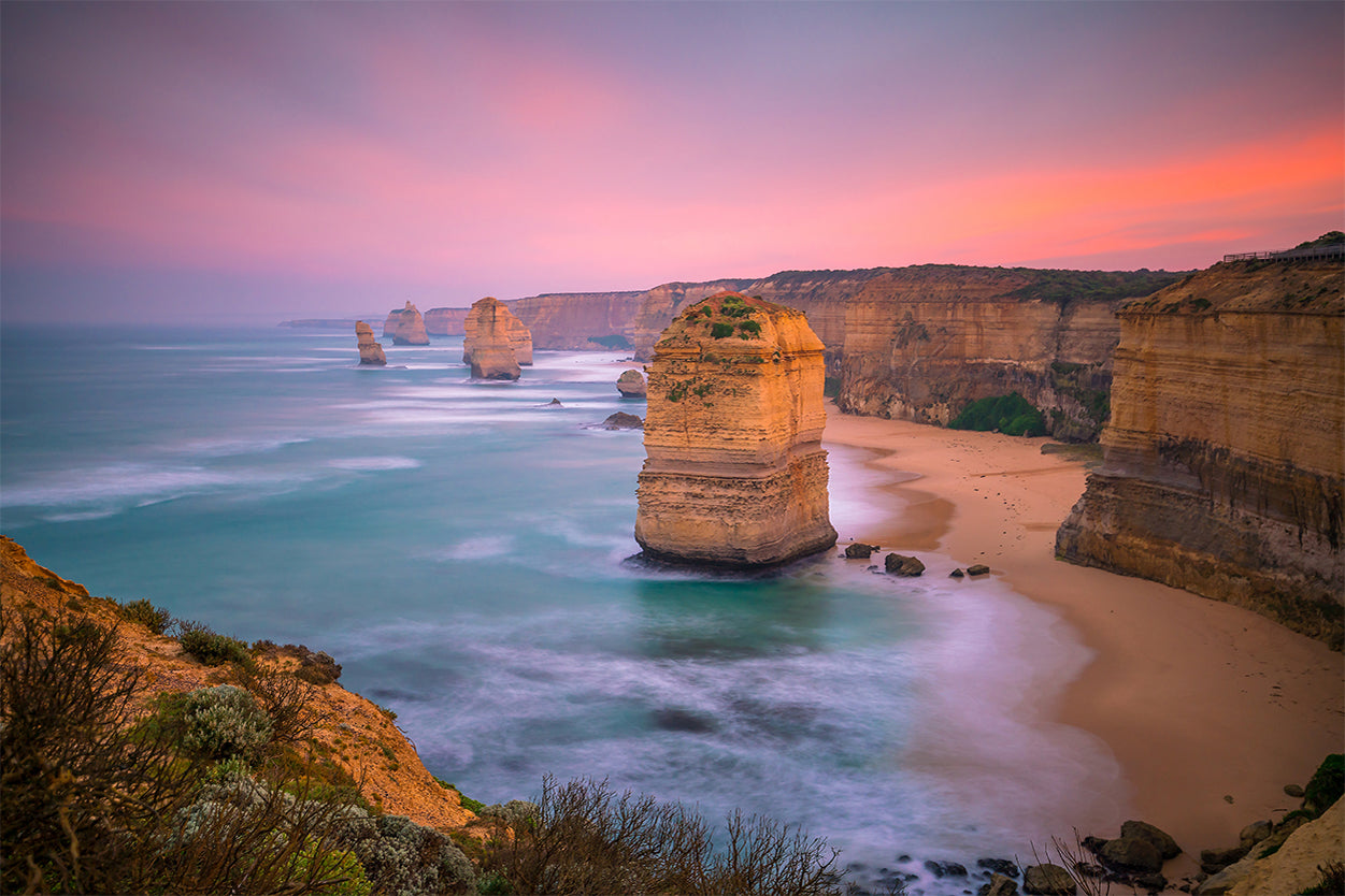 Twelve Apostles Victoria Sunset Ocean View Wall Art Decor 100% Australian Made