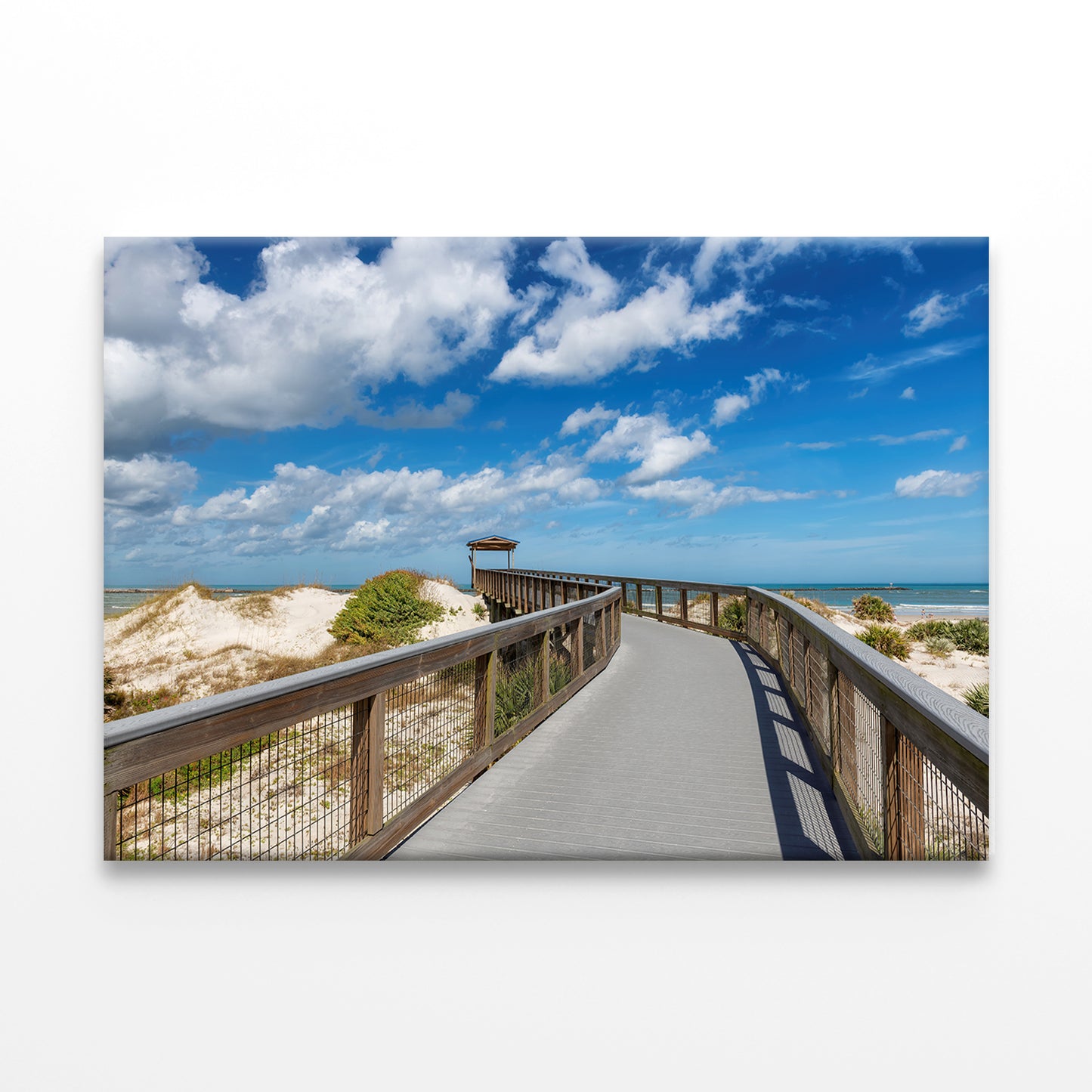 New Smyrna Dunes Park Boardwalk Wall Art Decor 100% Australian Made - Bella Home Decor