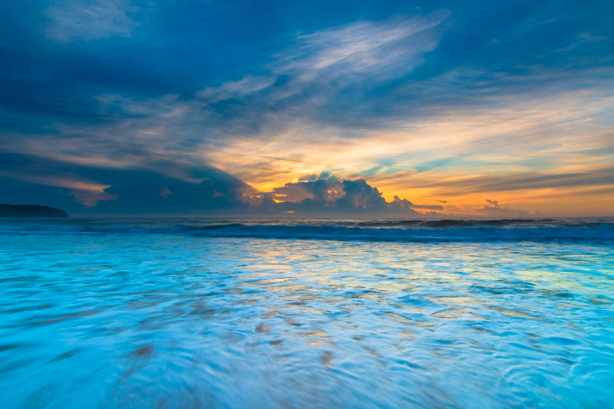 Sunrise Seascape from Killcare Beach Australia Wall Art Decor 100% Australian Made