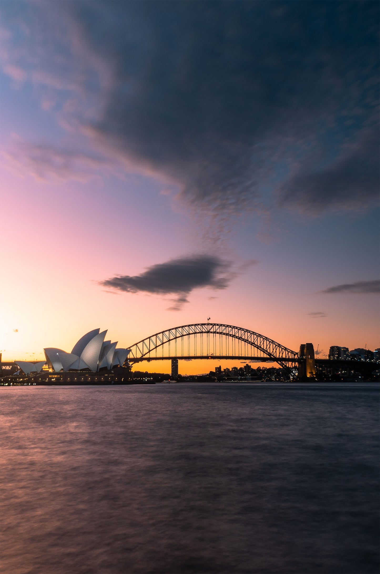 Sydney Opera House Harbour 60x90cm Metal Print Ready to Hang