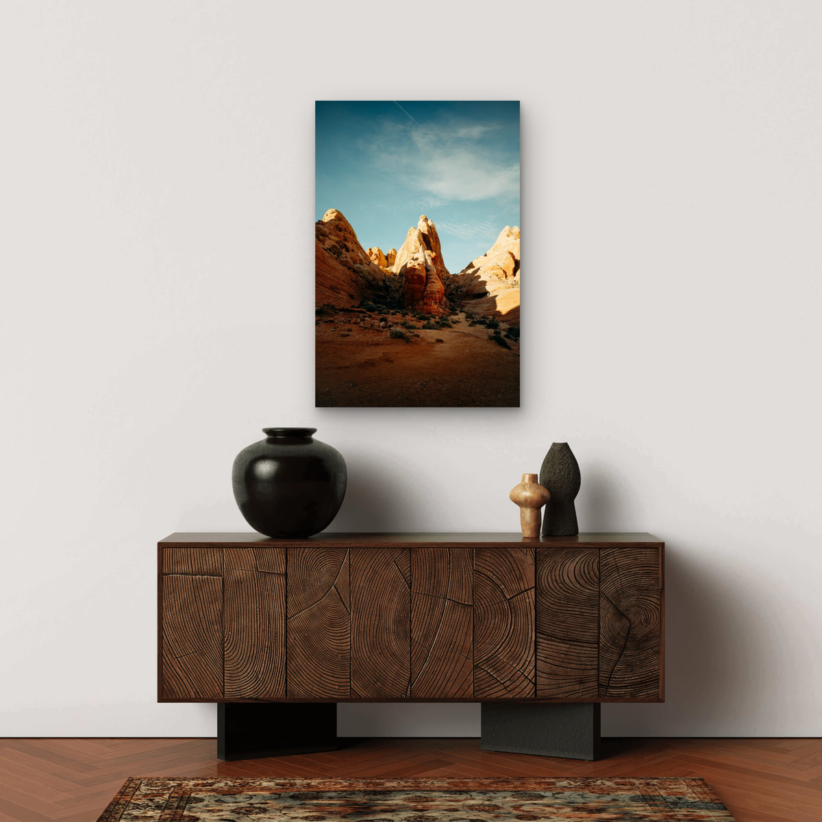 Valley of Fire State Park, Nevada 40x60cm Metal Print Ready to Hang