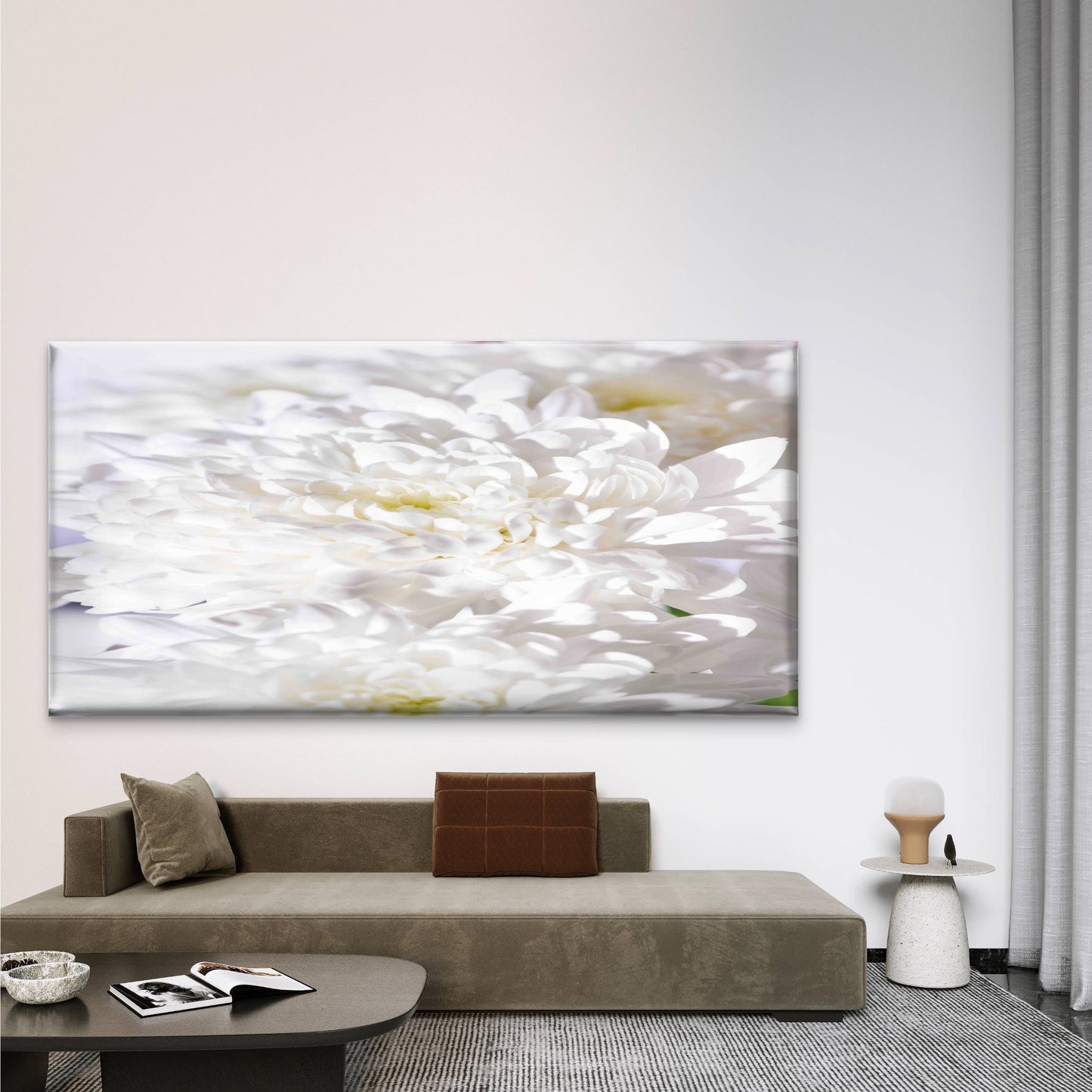 All Saint s Day Flower Wall Art Canvas Office Home Room Framed 120x60cm