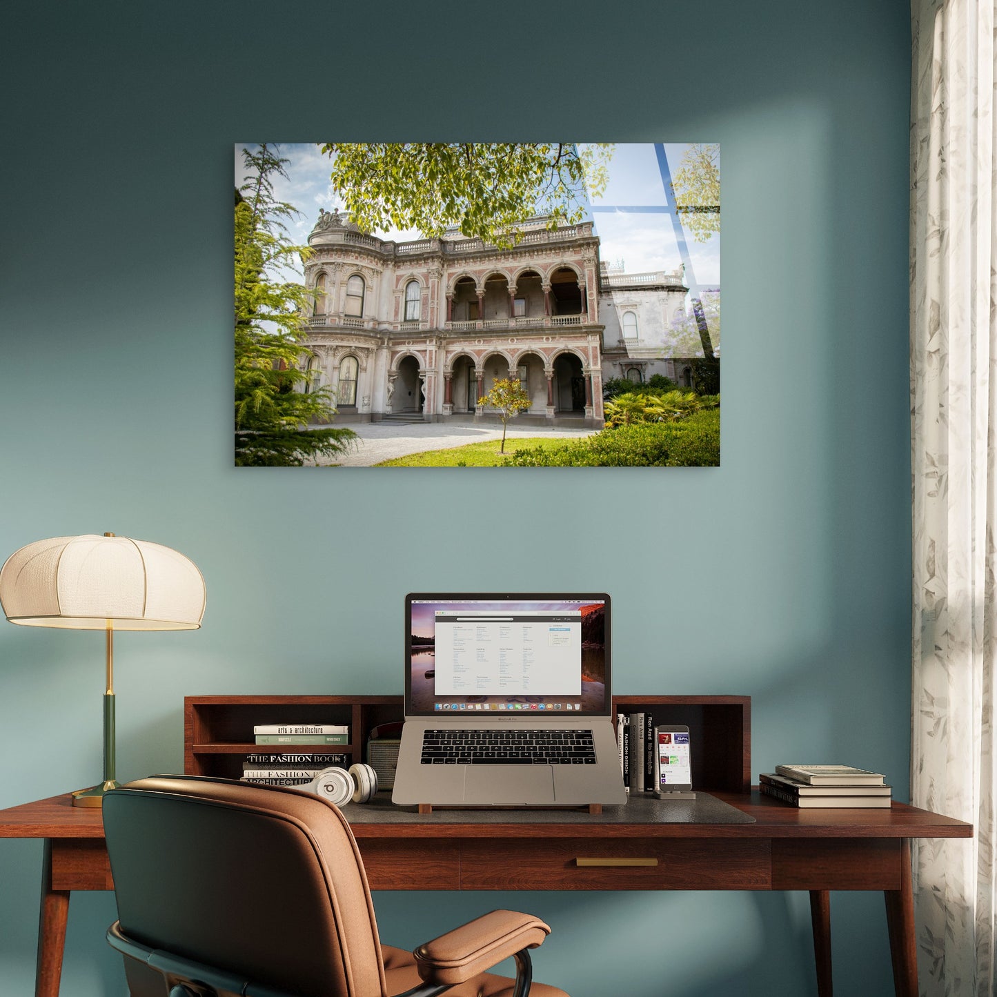 Historic Labassa Mansion Heritage Estate Acrylic Glass Printing Wall Art Australian Made Quality