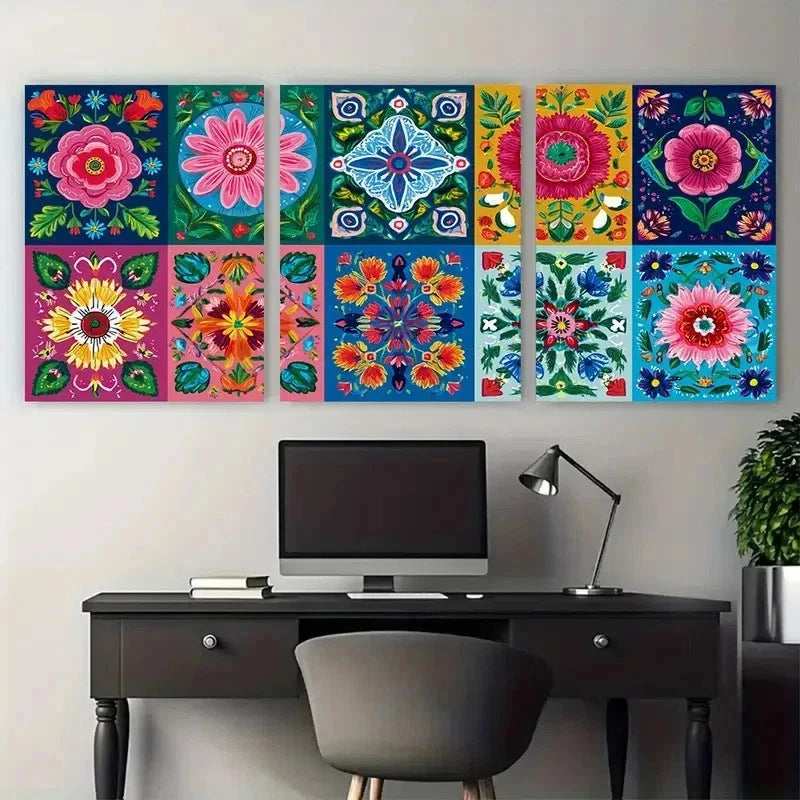 3pcs Buenos Aires Latin American Perfect Wall Art Set Canvas Framed 50x70cm - High Quality Print 100% Australian Made Wall Canvas Ready to Hang - Bella Home Decor