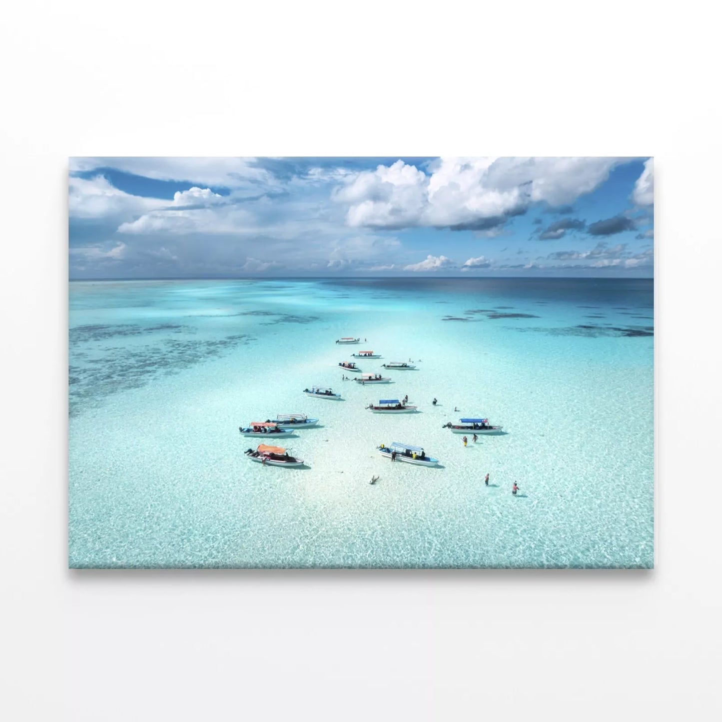 Vibrant Mnemba Island, Zanzibar Wall Art Decor 100% Australian Made - Bella Home Decor
