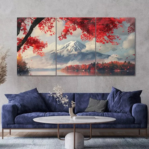 3pcs Wave Surf Board Wall Art Set Canvas Unframed - High Quality Print 100% Australian Made Wall Canvas