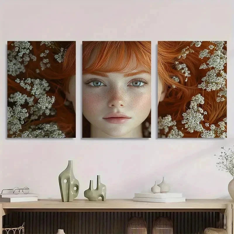 3pcs Order For Anya Cute Beauty Perfect Wall Art Set Canvas Framed 60x90cm - High Quality Print 100% Australian Made Wall Canvas Ready to Hang