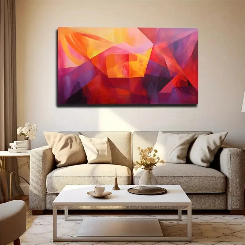 Attractive Abstract Textures Wall Art Canvas Office Home Room Framed 120x60cm