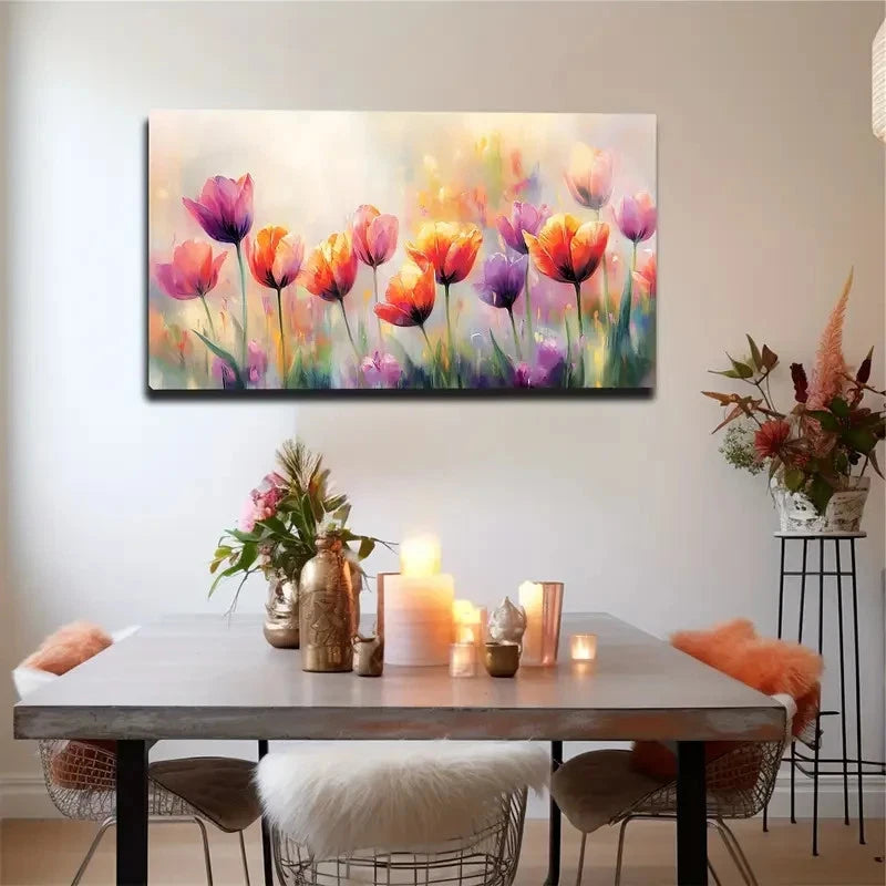 Modern And Simple Artistic Wall Art Canvas Office Home Room Framed 120x60cm