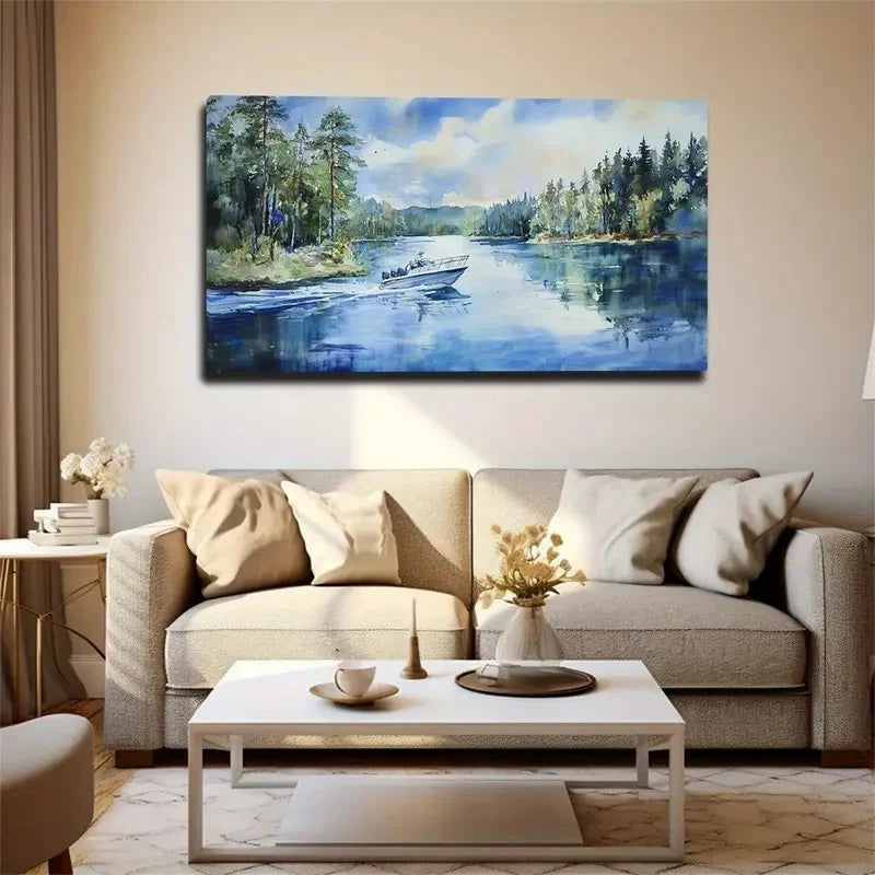 A Sky Filled With Clouds Of Wall Art Canvas Office Home Room Framed 120x60cm