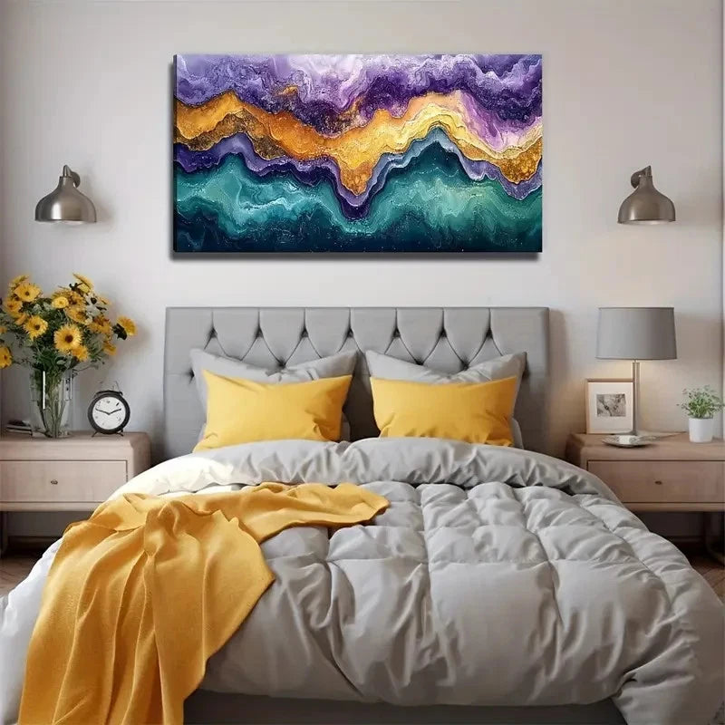 Colorful Decoration Party Wall Art Canvas Office Home Room Framed 120x60cm