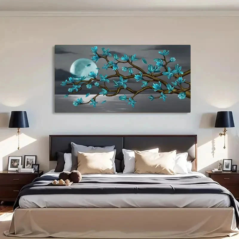Vintage & Modern Fantasy Wall Art Canvas Office Home Room Framed 120x60cm