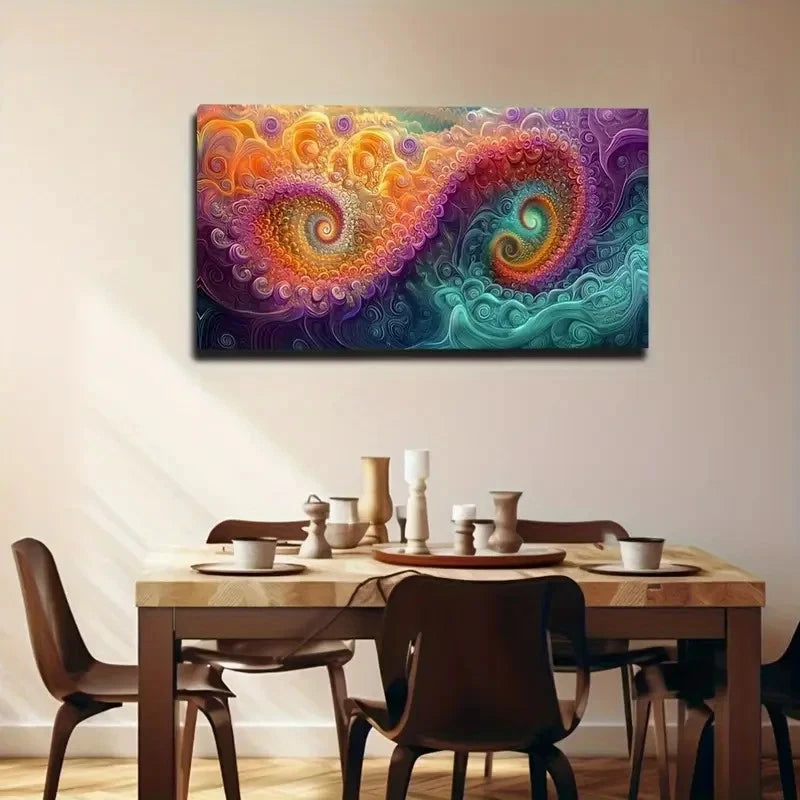 Realistic Style Creative Deco Wall Art Canvas Office Home Room Framed 120x60cm
