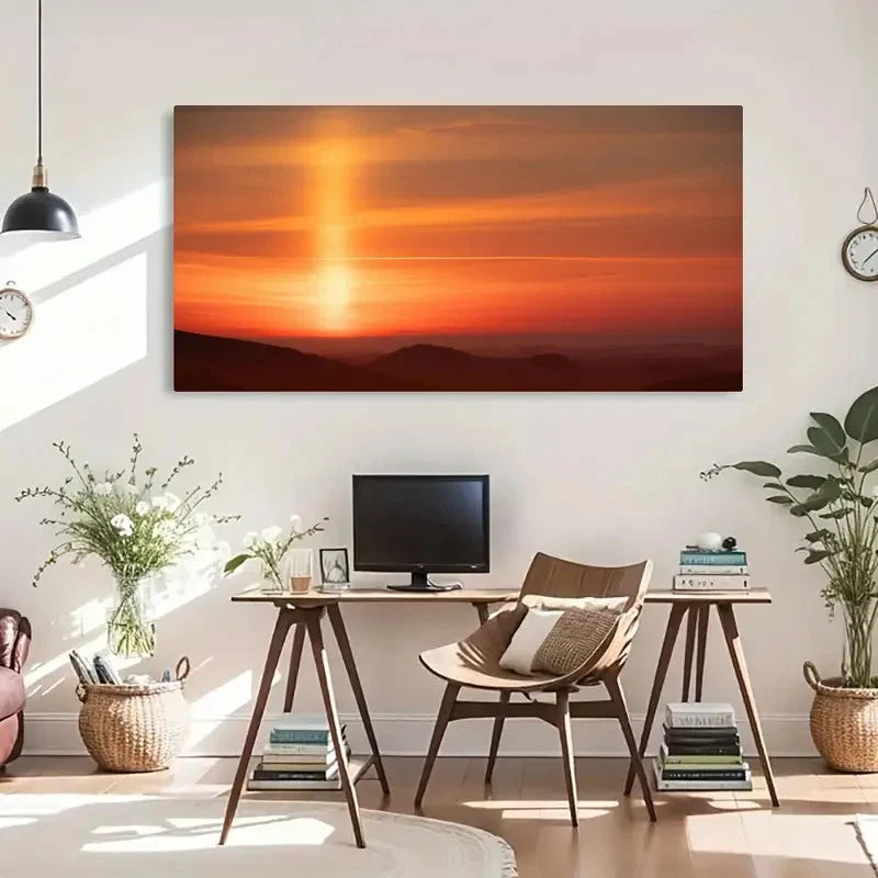 Washington State Artwork Wall Art Canvas Office Home Room Framed 120x60cm