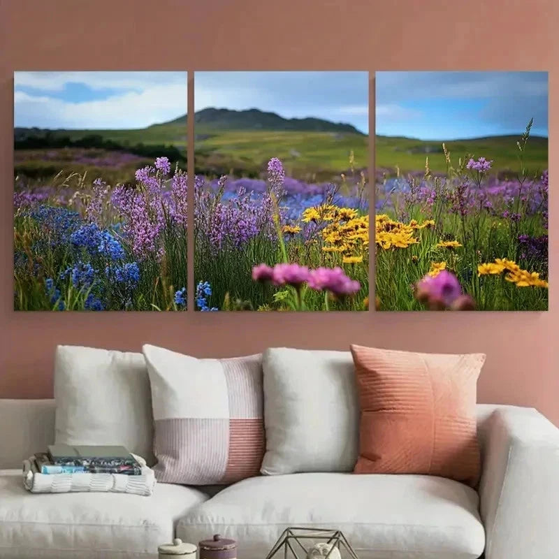 3pcs Dartmoor National Park Scenery Perfect Wall Art Set Canvas Framed 40x60cm - High Quality Print 100% Australian Made Wall Canvas Ready to Hang - Bella Home Decor