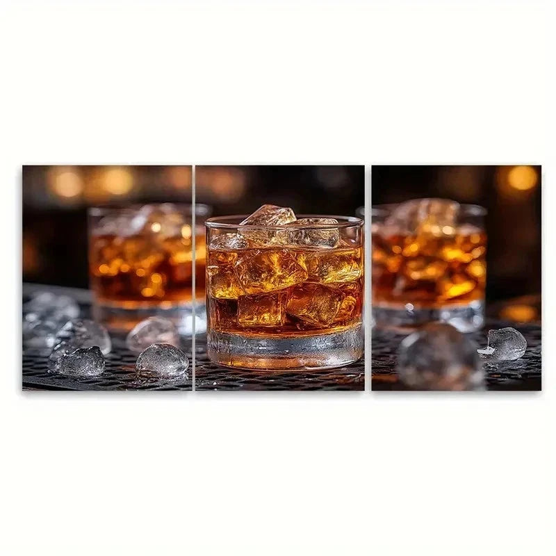 3pcs The Rocks Bar Photography ET Wall Art Set Canvas Framed 40x60cm - High Quality Print 100% Australian Made Wall Canvas Ready to Hang