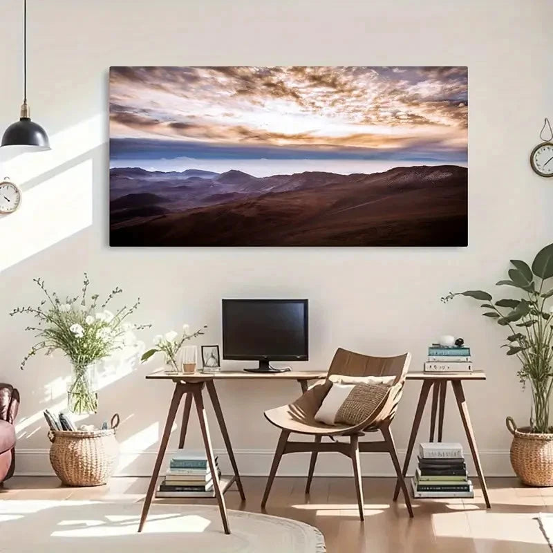 Stunning Natural Scenery Wall Art Canvas Office Home Room Framed 120x60cm