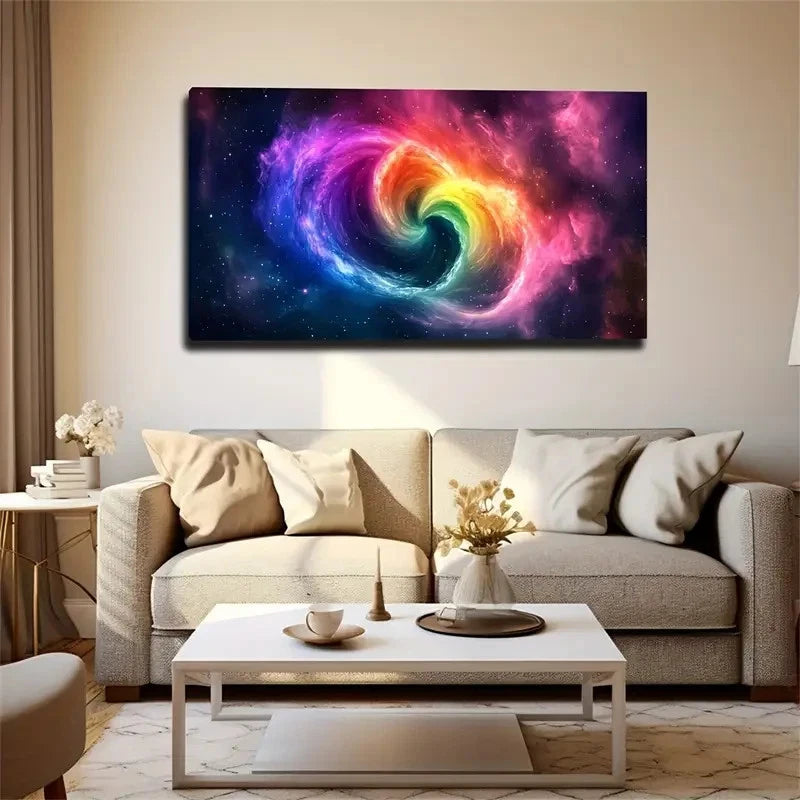 A Powerful Energy Field Wall Art Canvas Office Home Room Framed 120x60cm