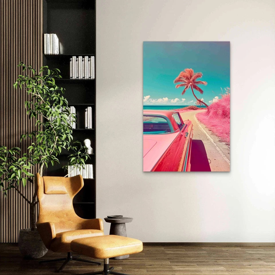 Dreamy Aesthetic Landscape 40x60cm Metal Print Ready to Hang