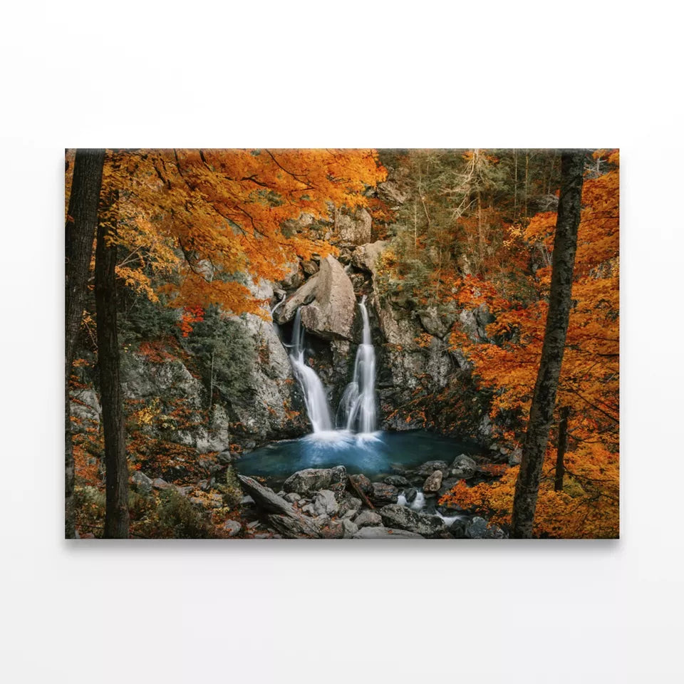 Bash Falls Waterfall New England Wall Art Decor 100% Australian Made - Bella Home Decor