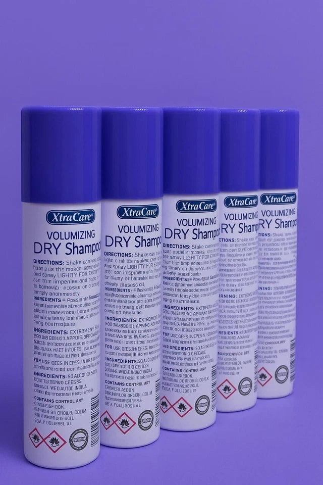 4 Pack XtraCare Dry Shampoo - Volumizing Hair Spray Oil Absorber 2oz Australia