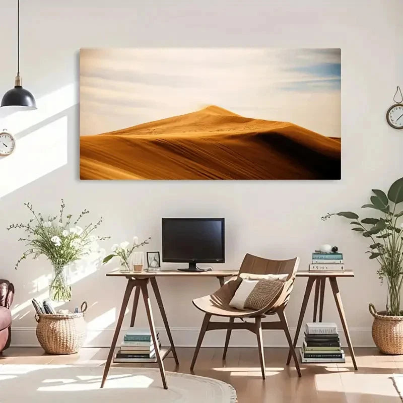 Modern Asian Retro Style Winter Wall Art Canvas Office Home Room Framed 120x60cm