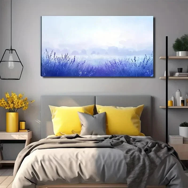 Colorful Hazy Scenery Suitable Wall Art Canvas Office Home Room Framed 120x60cm