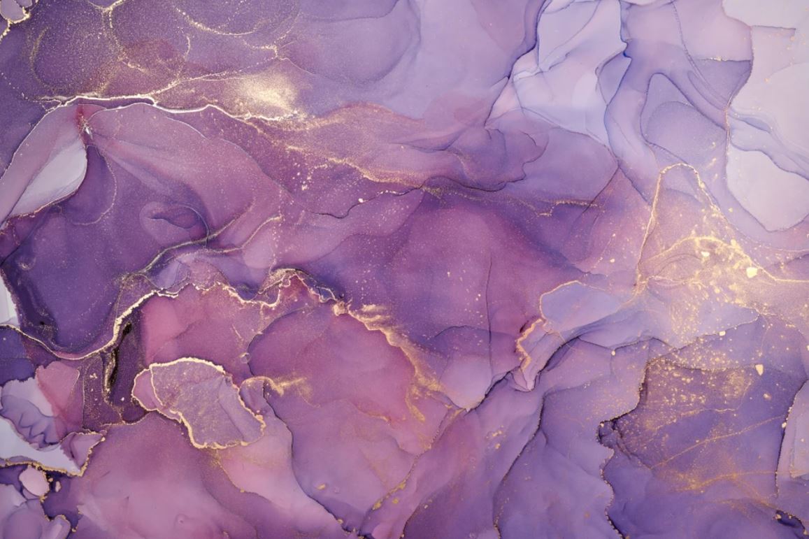 Pink Purple & Gold Abstract Home Decor Premium Quality Poster Print Choose Your Sizes
