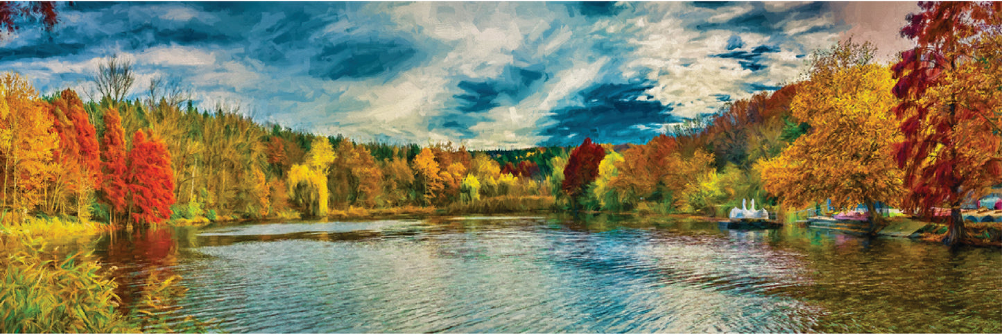 Panoramic Canvas Stunning Nature Landscape View High Quality 100% Australian made wall Canvas Print ready to hang